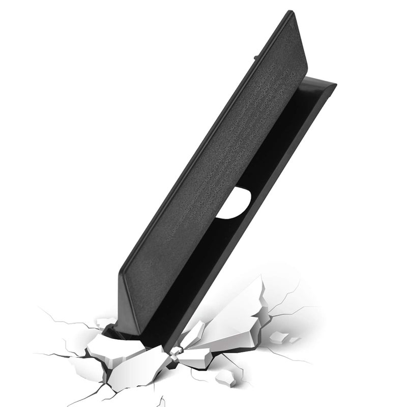 Brrnoo HDD Hard Drive Slot Cover Door Flap for Pro Black Plastic HDD Hard Drive Slot Cover Door Flap for Pro Console - Image 1